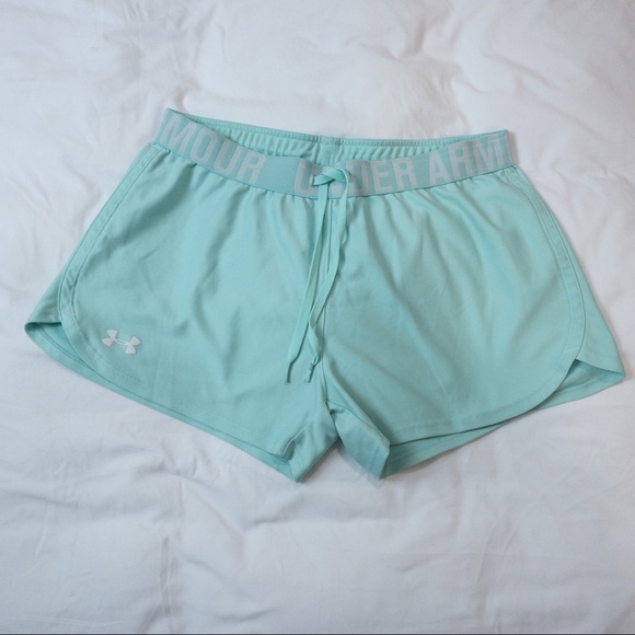 Under Armour Seaglass Loose Fit Heat Gear Athletic Shorts - Size Small - Picture 3 of 6